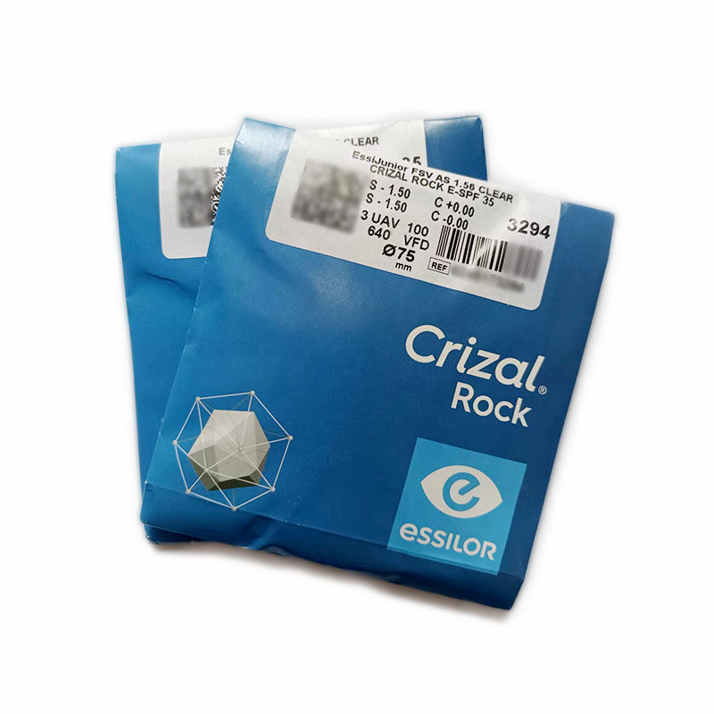 Essilor® Single Vision Aspherical Lens index Crizal® Rock Coatin