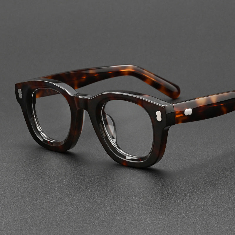 Squoval Acetate Full Rim Prescription Glasses Spectacles Frames 1080