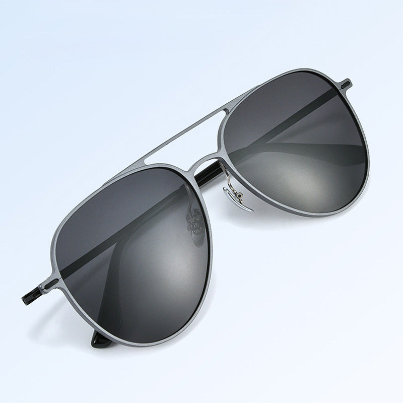 Metal Full Rim Aviator Sunglasses 98002M