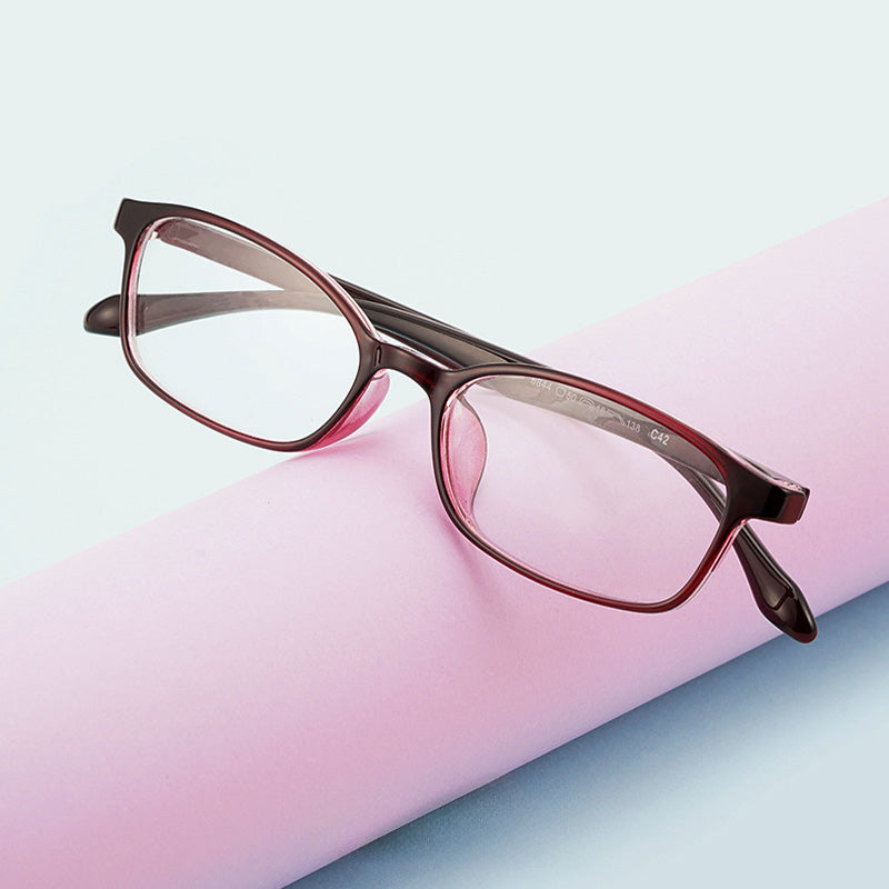 Fashion Wayfarer Shape Full Rim TR Prescription Spectacles Unisex TR6844