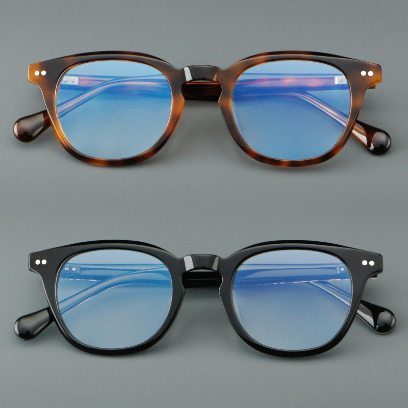 Rectangle Acetate Full Rim Prescription Glasses Spectacles Frames 65002