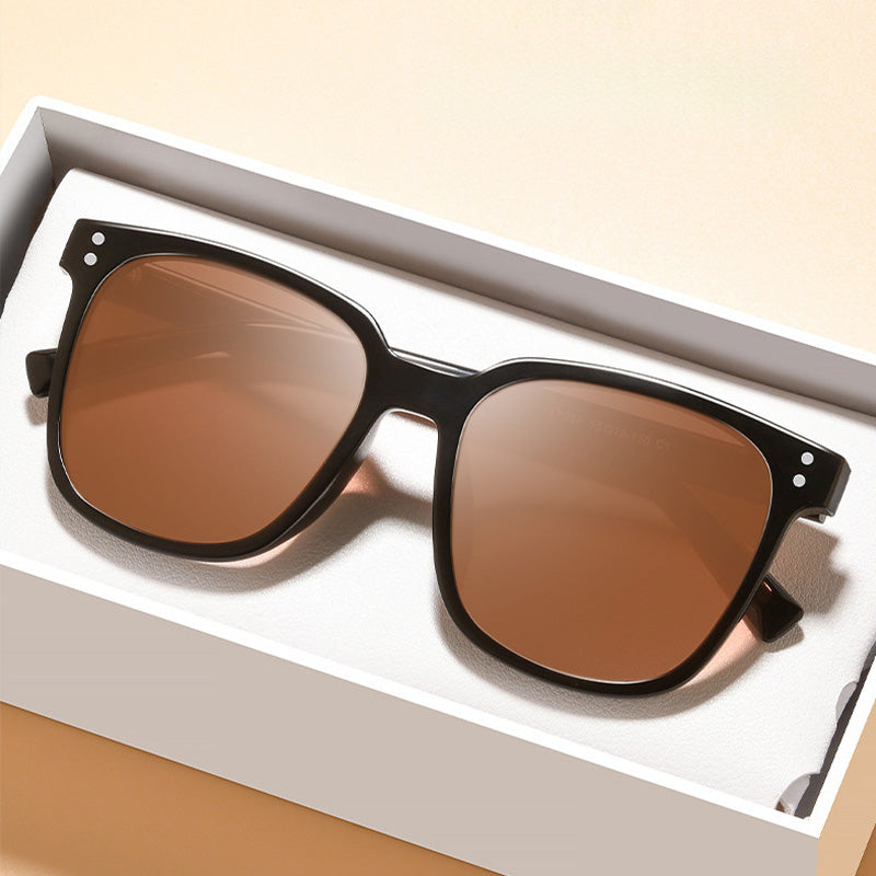 TR Full Rim Rectangle Sunglasses TY05F