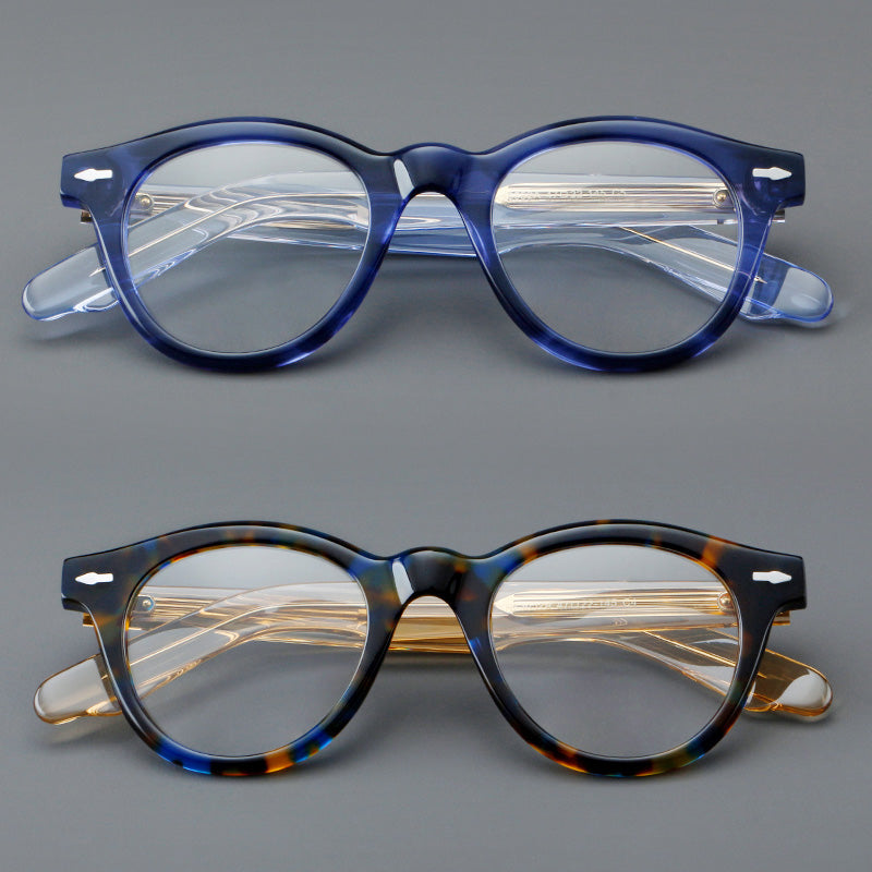 Oval Acetate Full Rim Prescription Glasses Spectacles Frames XH23052A