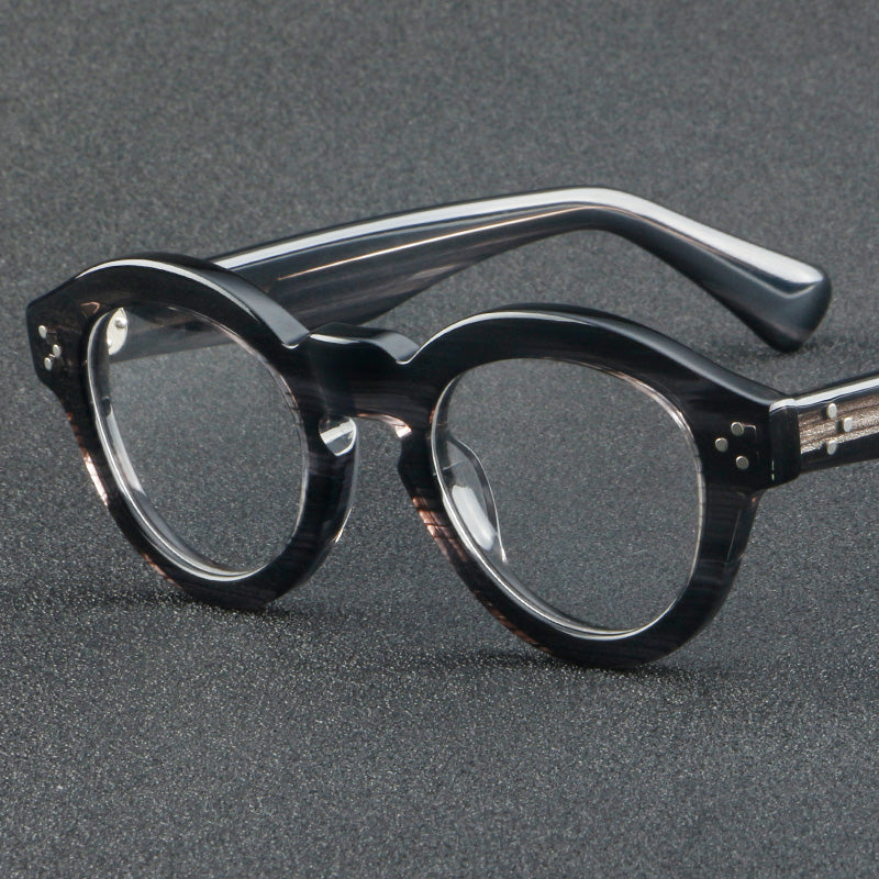 Oval Acetate Full Rim Prescription Glasses Spectacles Frames 1126