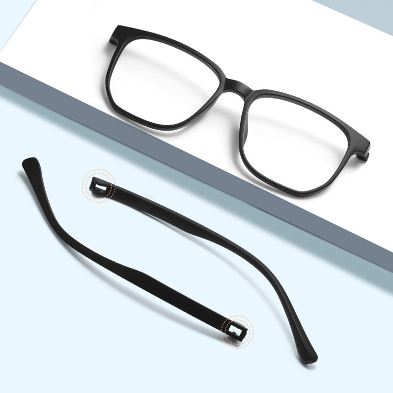 Rectangle No Screw TR Full Rim Prescription Glasses Spectacles Frames 6625TR
