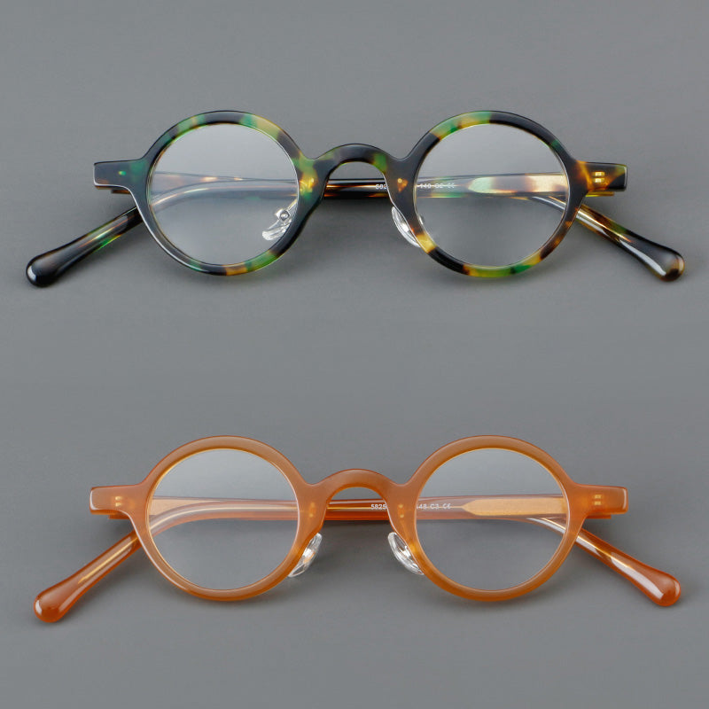 Oval Acetate Full Rim Prescription Glasses Spectacles Frames 5825