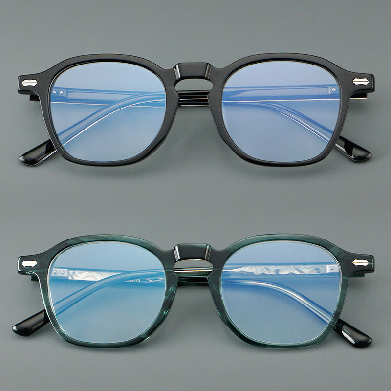 Rectangle Acetate Full Rim Prescription Glasses Spectacles Frames 65005