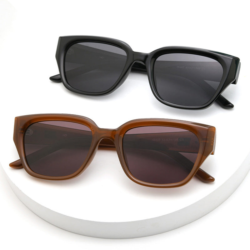 TR Full Rim Rectangle Sunglasses 19497ZM