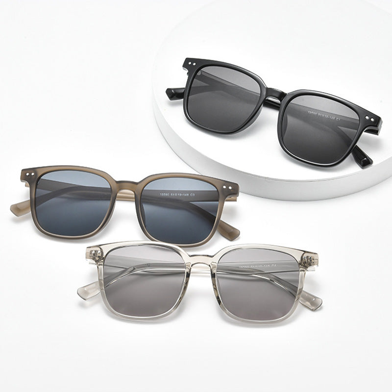 TR Full Rim Rectangle Sunglasses 19590H