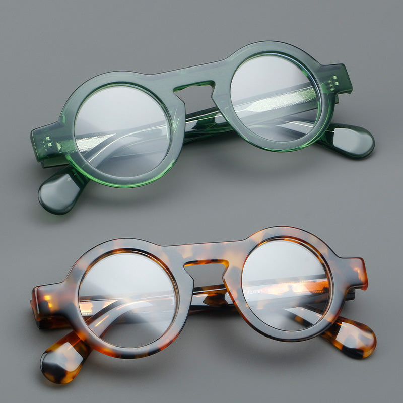 Oval Acetate Full Rim Prescription Glasses Spectacles Frames 882218