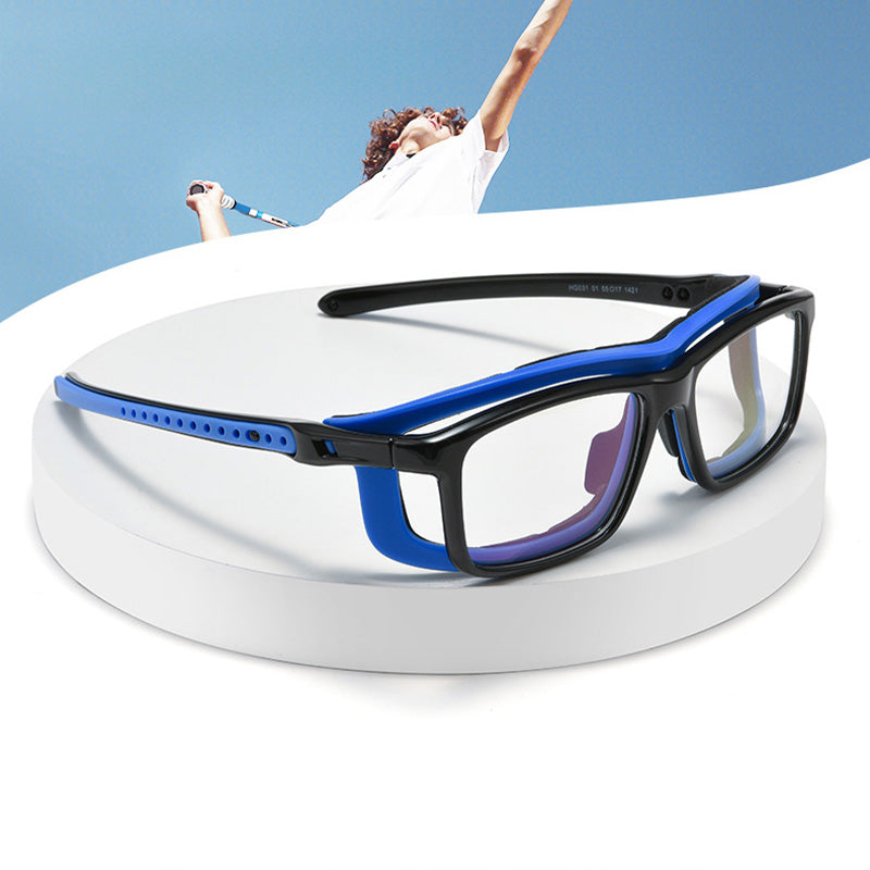 TR Full-Frame Prescription Sport Glasses, With Removable Cushioning and Eyeglass Strap HG031