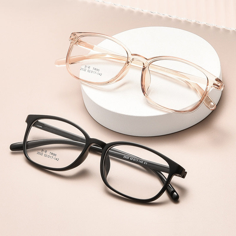 Rectangle Wayfarer TR Full Rim Prescription Glasses Spectacles Frames 2032CF