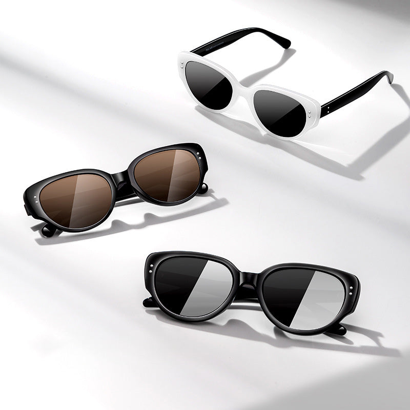 TR Full Rim Cat Eye Sunglasses T7272