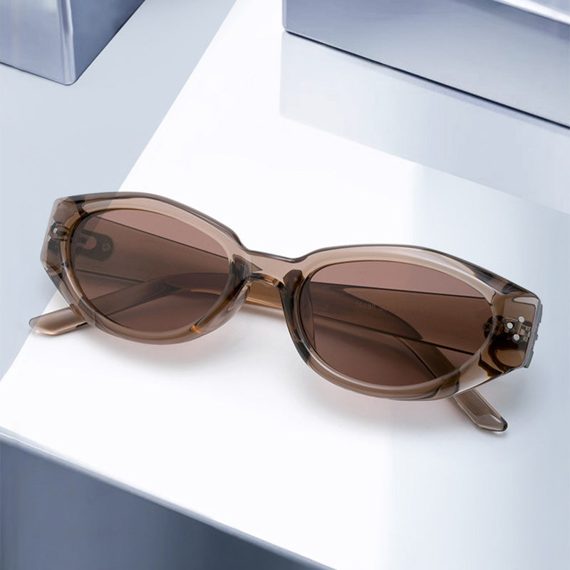 TR Full Rim Cat Eye Sunglasses 19490ZM