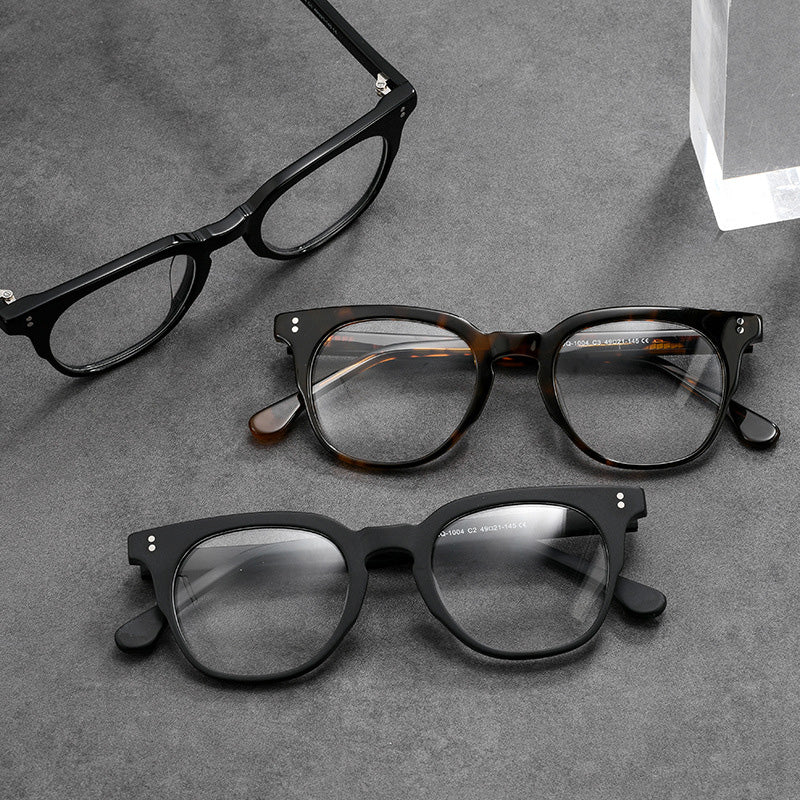 Browline Acetate Full Rim Prescription Glasses Spectacles Frames JQ1004