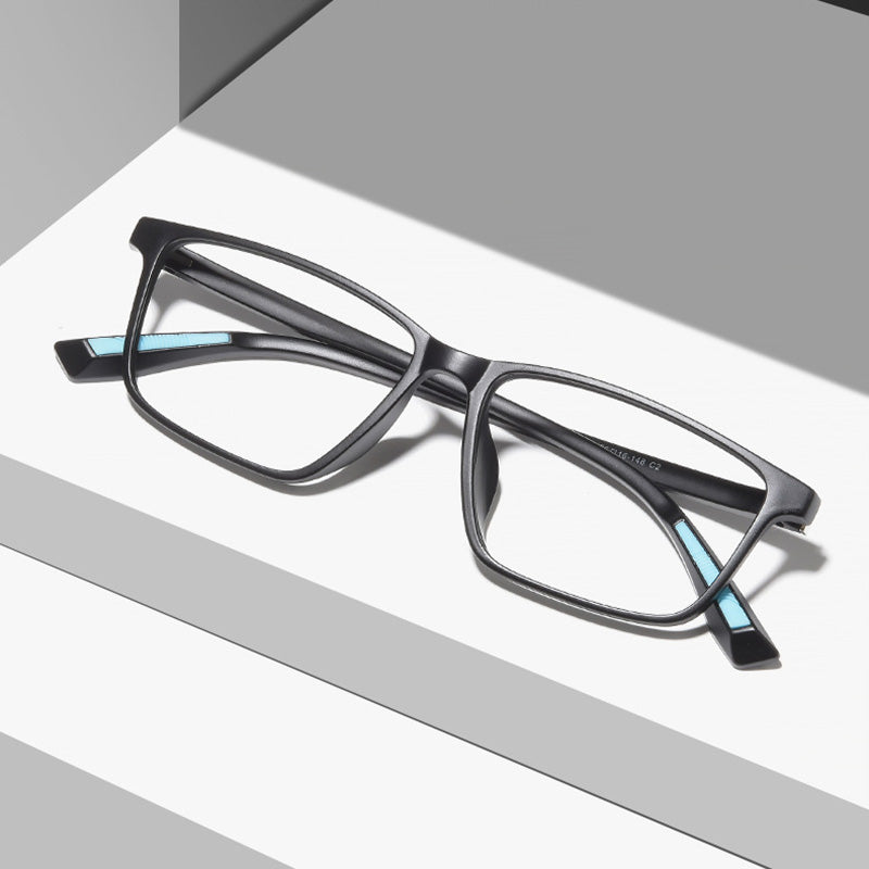Rectangle Shape Full Rim TR Prescription Spectacles Unisex 8237ZM