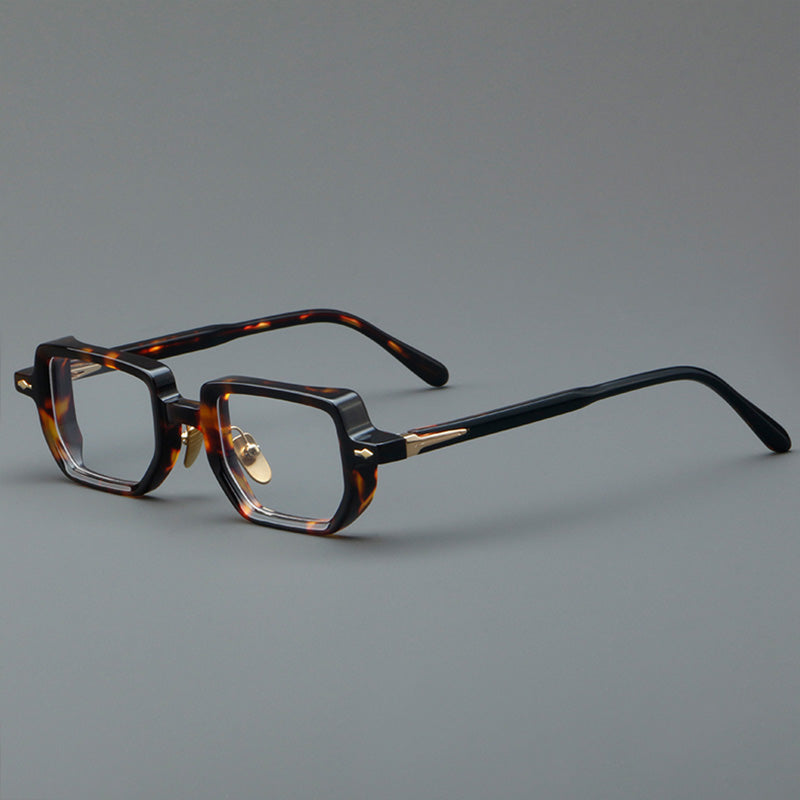 Rectangle Acetate Full Rim Prescription Glasses Spectacles Frames 5803