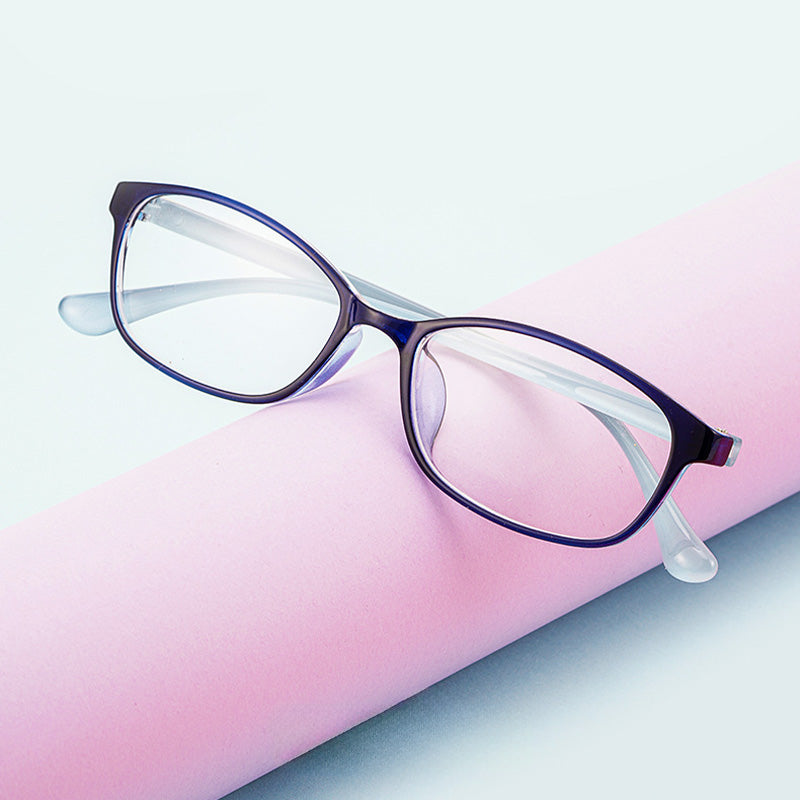 Fashion Wayfarer Shape Full Rim TR Prescription Spectacles Unisex TR6845