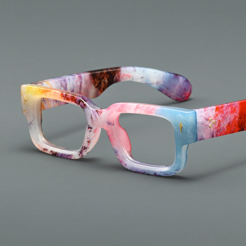 Heavyweight Square TR Full Rim Prescription Glasses Spectacles 2346