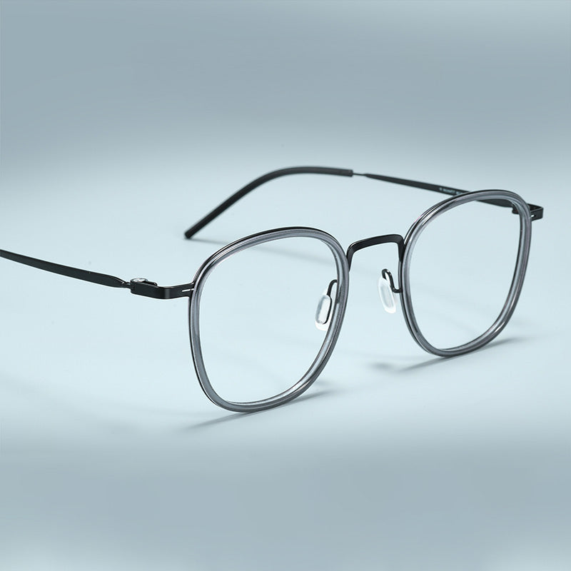 Minimalist Intellectual Squoval Optical Frame 23882Y