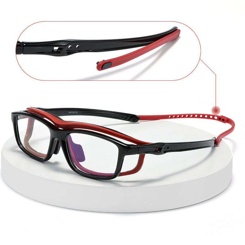 TR Full-Frame Prescription Sport Glasses, With Removable Cushioning and Eyeglass Strap HG030