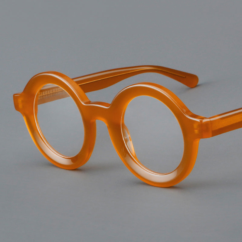 Round Acetate Full Rim Prescription Glasses Spectacles Frames EM23103