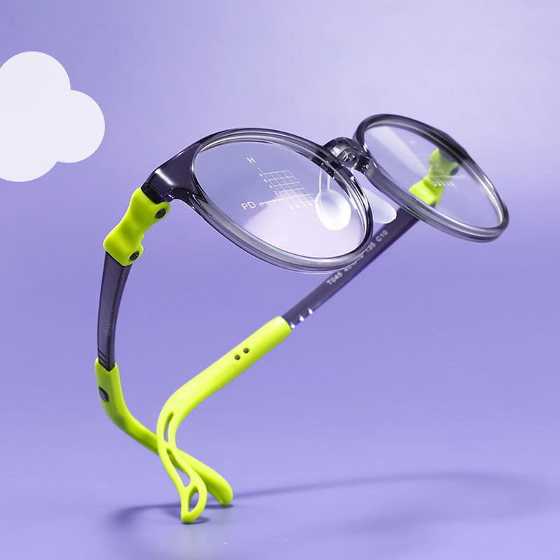 Cateye Children's TR Full Rim Prescription Glasses Spectacles Frames T045ET