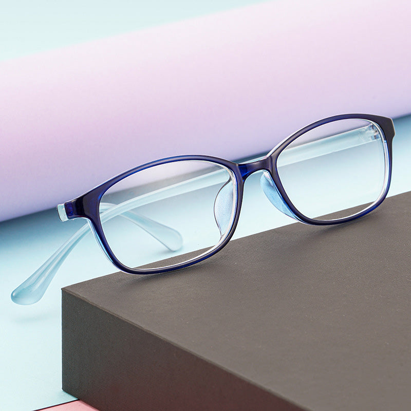 Fashion Wayfarer Shape Full Rim TR Prescription Spectacles Unisex TR6845