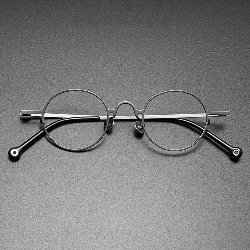Oval Metal Full Rim Prescription Glasses Spectacles Vintage Frames K080