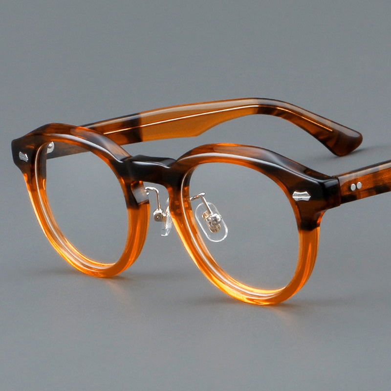 Oval Acetate Full Rim Prescription Glasses Spectacles Frames 5806