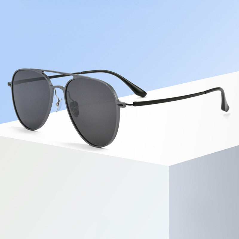 Metal Full Rim Aviator Sunglasses 98002M