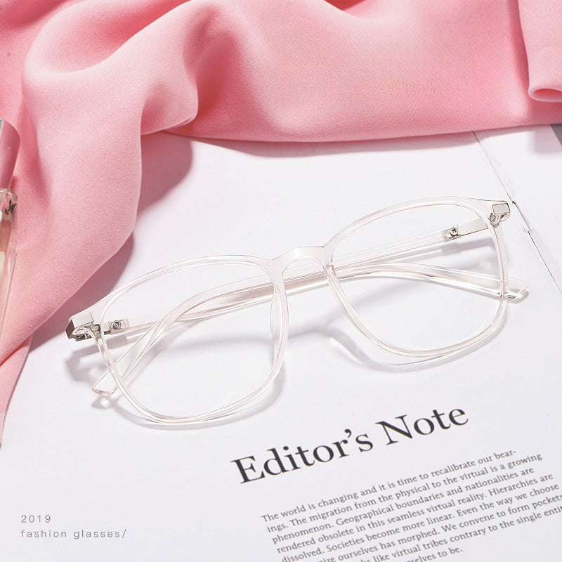 Rectangle TR Full Rim Prescription Glasses Spectacles Unisex 6621
