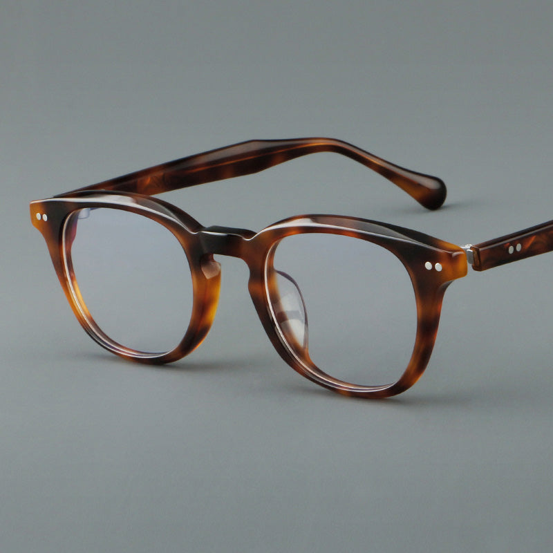 Rectangle Acetate Full Rim Prescription Glasses Spectacles Frames 65002