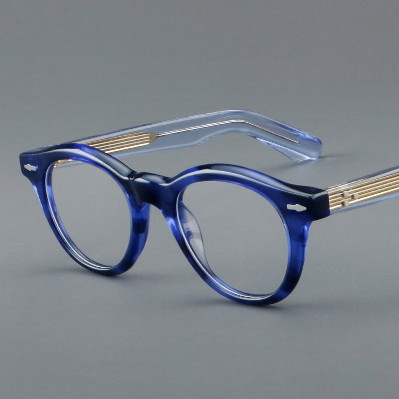 Oval Acetate Full Rim Prescription Glasses Spectacles Frames XH23052A