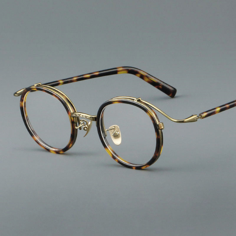 Oval Acetate Full Rim Prescription Glasses Spectacles Frames MOP3
