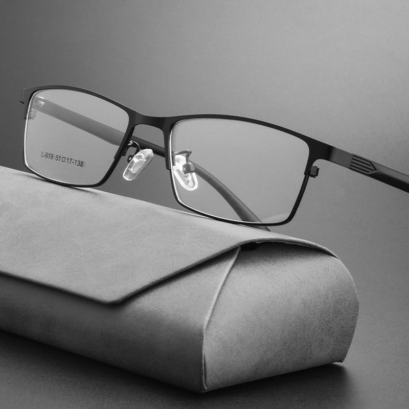 Wayfarer Metal Full Rim Prescription Glasses Spectacles Frames Unisex L619H