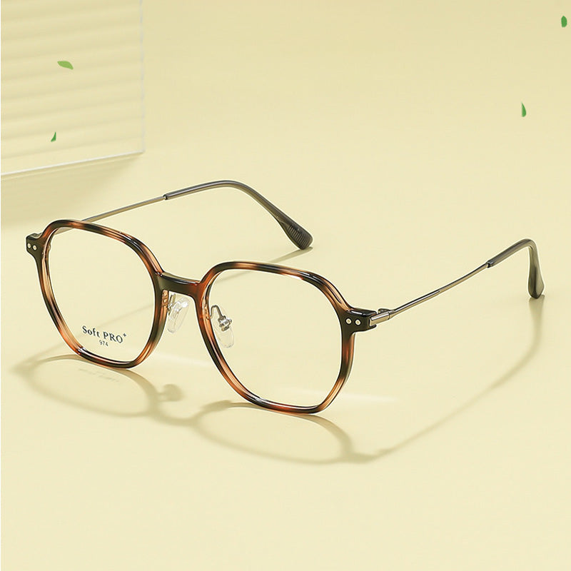 Rectangle TR Plastic Full Rim Prescription Spectacles Unisex D974E