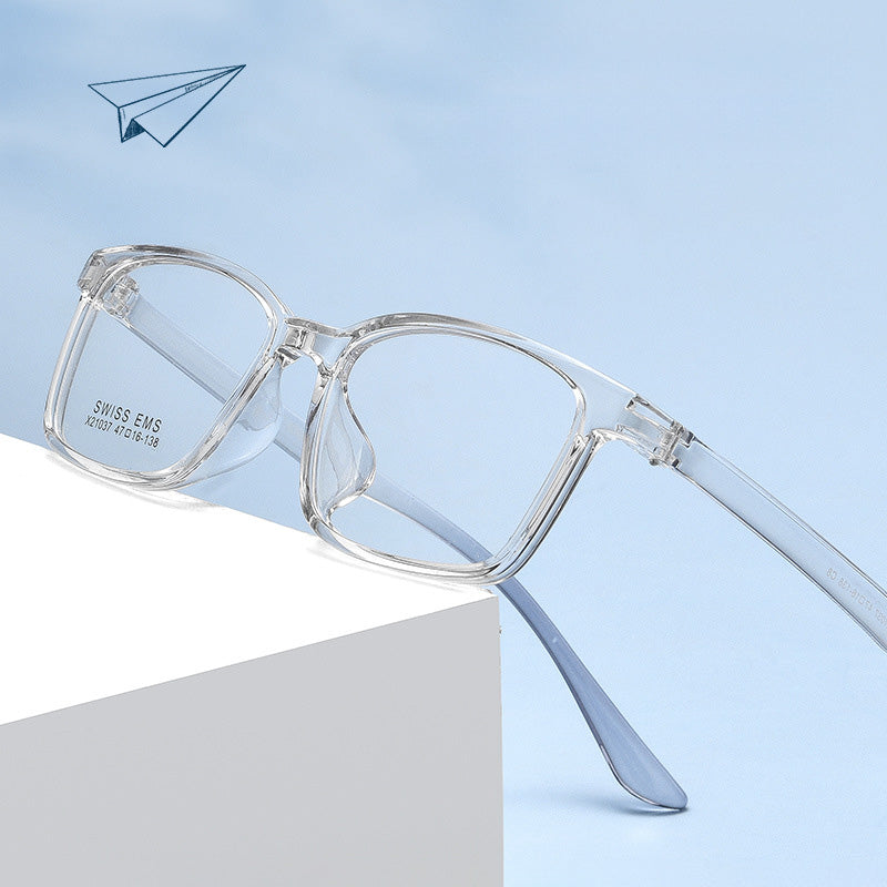 Rectangle Kids’ TR Full Rim Prescription Glasses Spectacles Frames X21037R