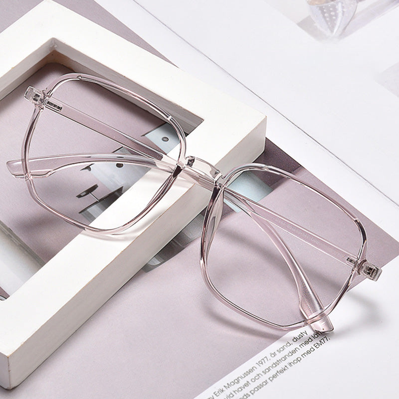 Rectangle TR Full Rim Prescription Glasses Spectacles Unisex D147