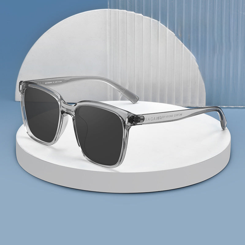 TR Full Rim Rectangle Sunglasses TY02F