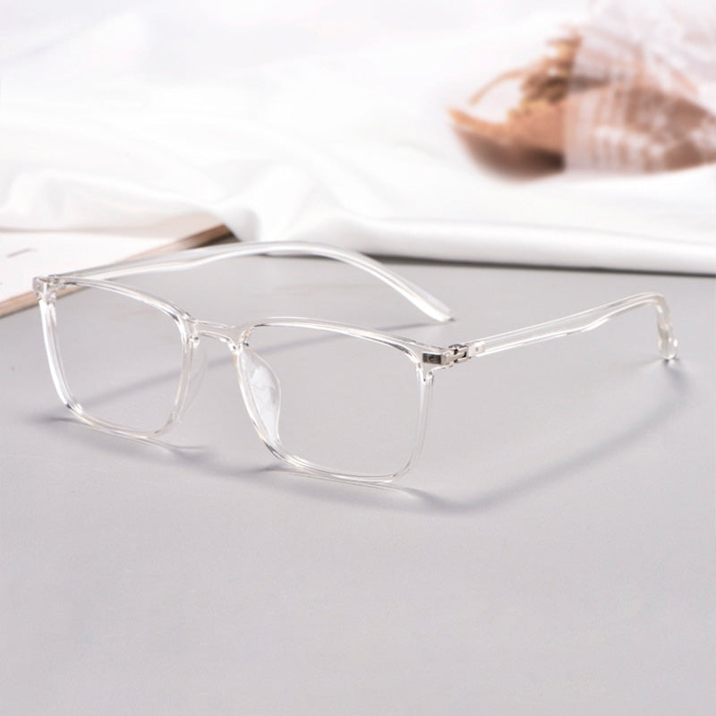 Rectangle TR Full Rim Prescription Glasses Spectacles Unisex 6633