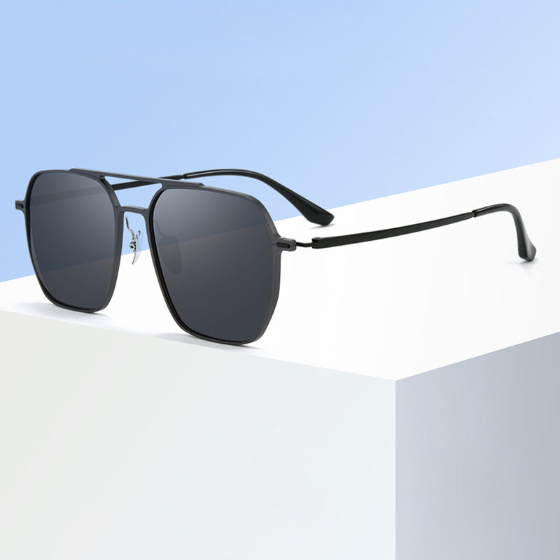 Metal Full Rim Aviator Sunglasses 98001M