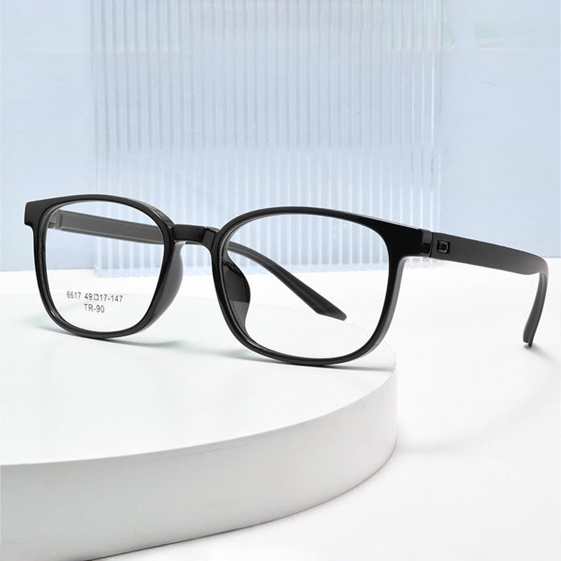 Wayfarer No Screw TR Full Rim Prescription Glasses Spectacles Frames 6617ZM
