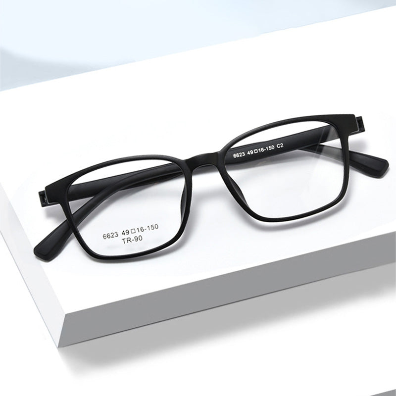 Wayfarer No Screw TR Full Rim Prescription Glasses Spectacles Frames 6623ZM