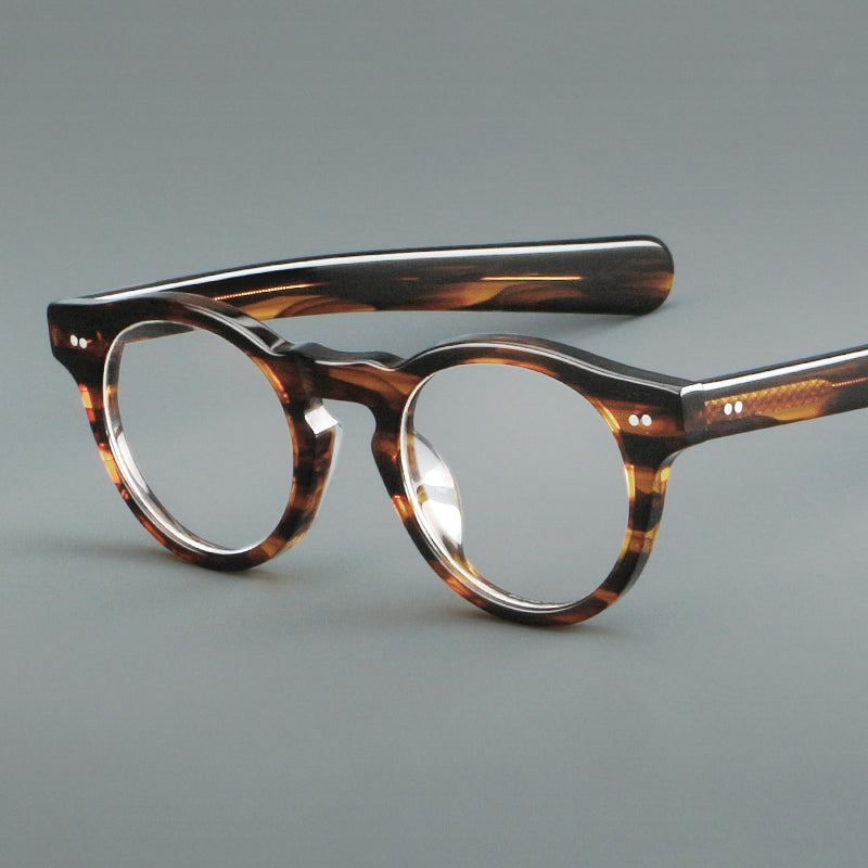 Oval Acetate Full Rim Prescription Glasses Spectacles Frames 8151