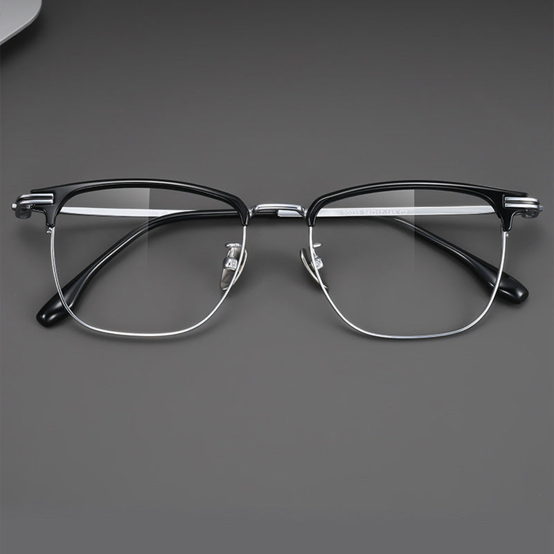 Classic Squoval Browline Optical Frame 50035M