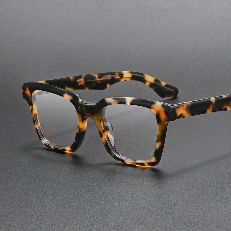 Rectangle Acetate Full Rim Prescription Glasses Spectacles Frames 85207