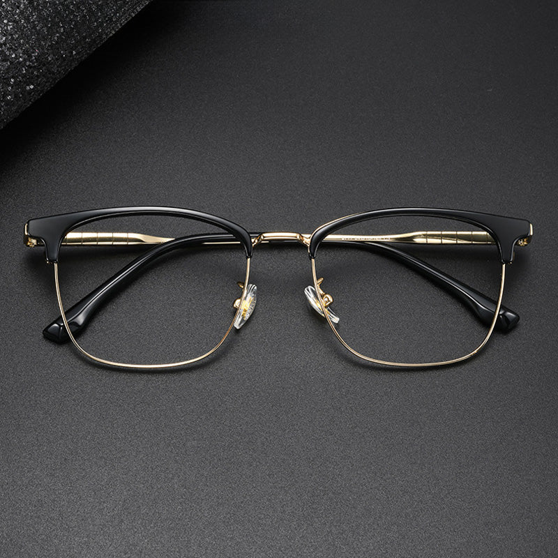 Classic Phantos Browline Optical Frame 8711GT