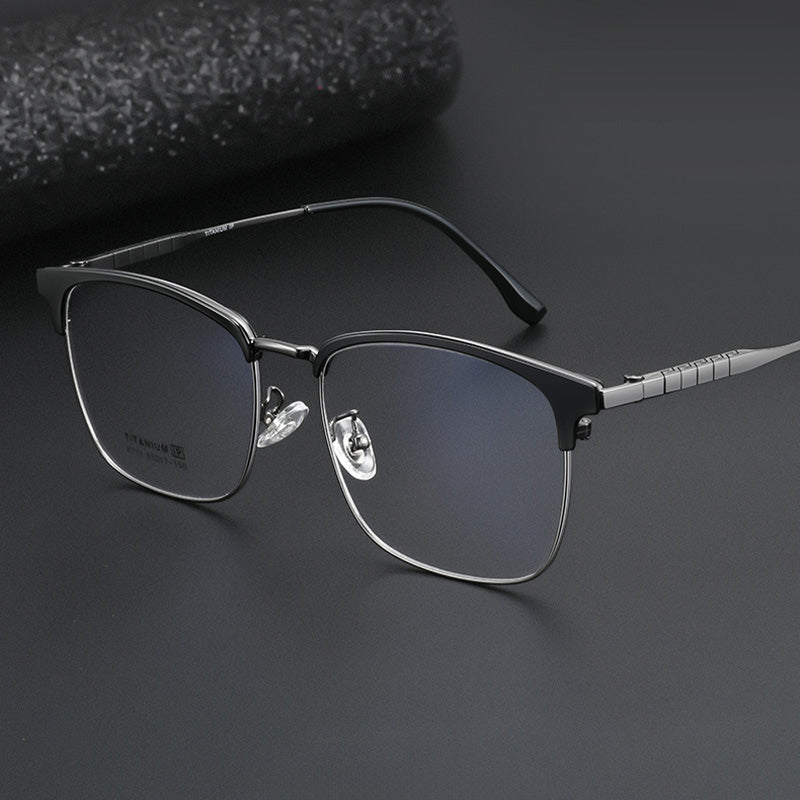 Classic Panthos Browline Optical Frame 8713GT