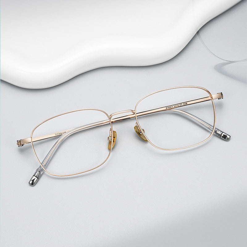 Korean Minimalist Soft Square Eyeglasses BW81061